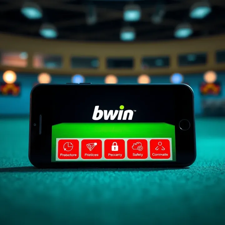 Illustration of mobile device with safety icons representing secure betting practices