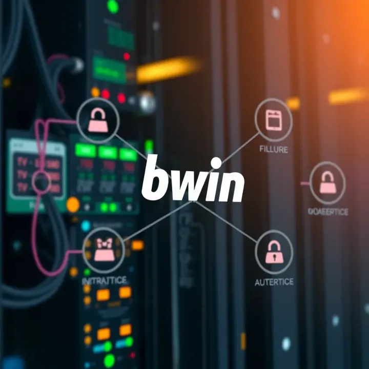 Diagram showing network failure points causing interruption in online betting platform