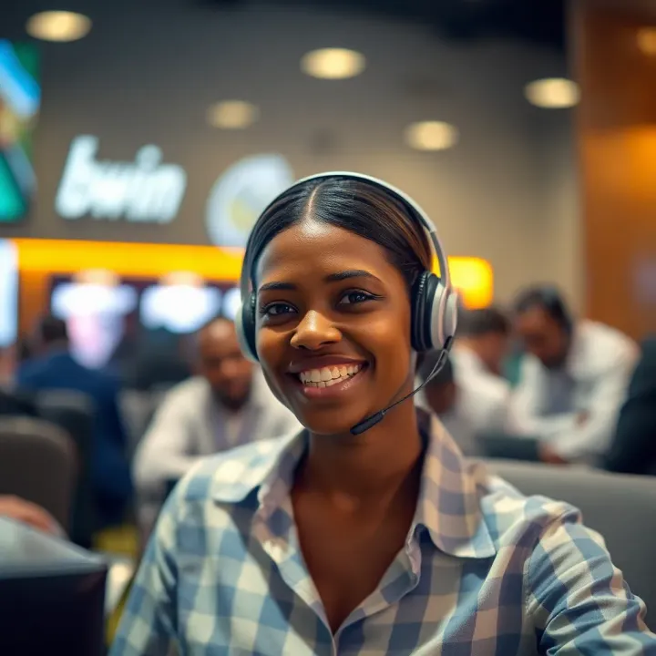 Customer support options available for bwin users in Nigeria including phone and chat